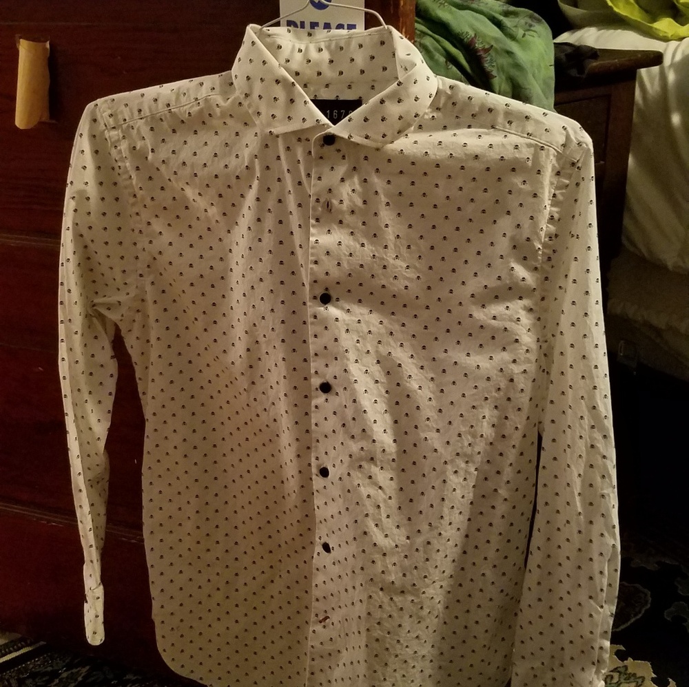Skulls dress shirt
